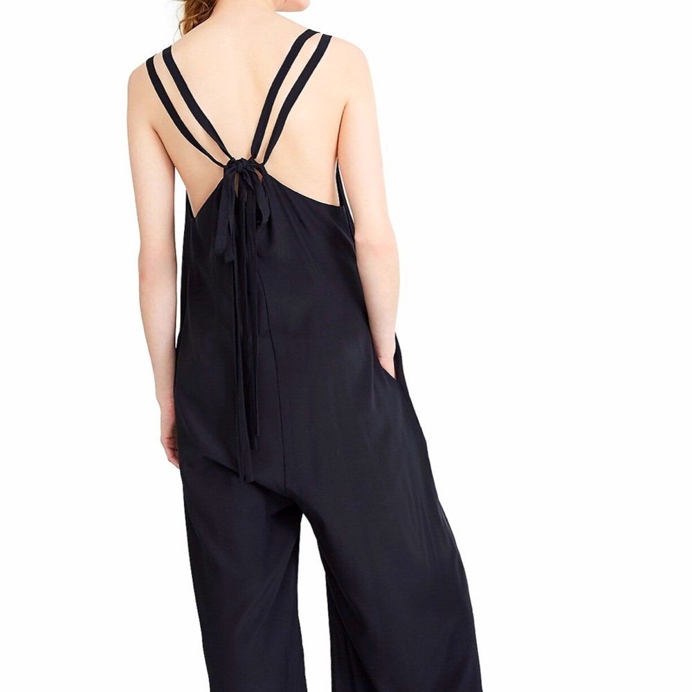 The Great Eros® Silk Ereni Tie-Back Jumpsuit